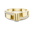 Mens Ring SBMR(12) - Yellow Gold - Image