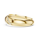 Mens Ring SBMR(13)@7 - Yellow Gold - Image