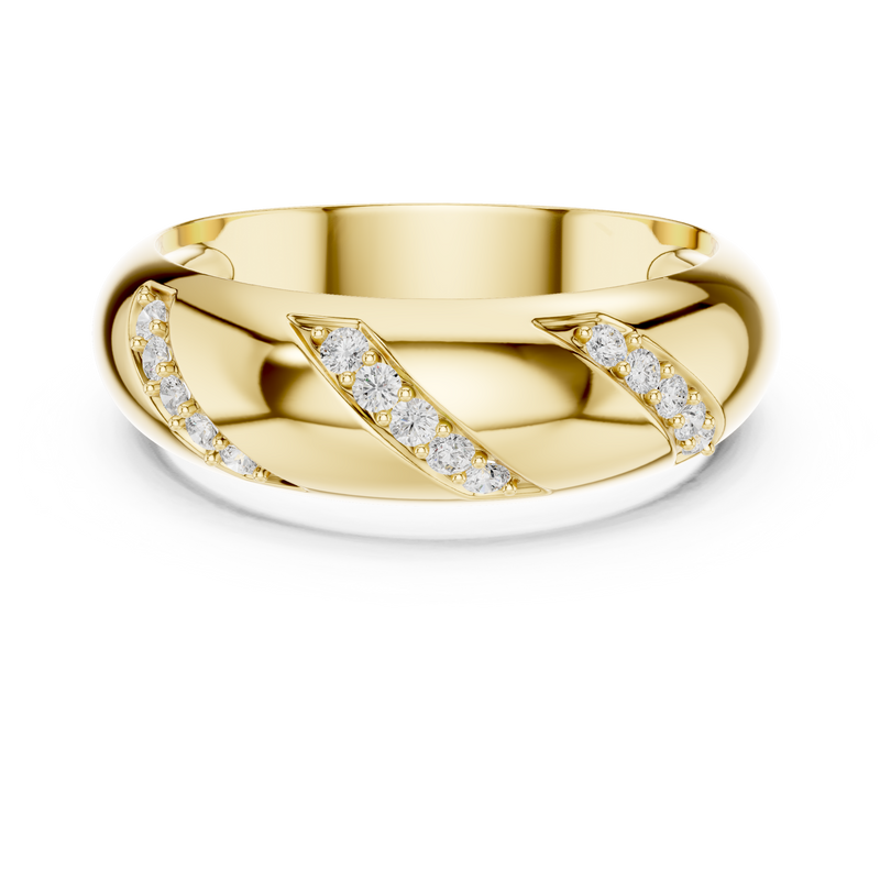 Mens Ring SBMR(13) - Yellow Gold - Image