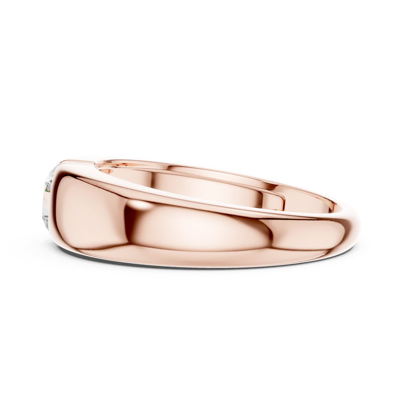 Mens Ring SBMR(15)@7 - Rose Gold - Image