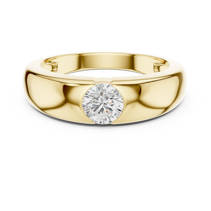 Mens Ring SBMR(15)@7 - Yellow Gold - Image