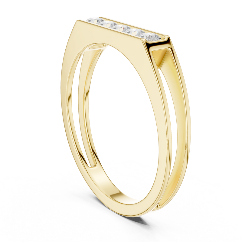 Mens Ring SBMR(16)@7 - Yellow Gold - Image