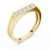 Mens Ring SBMR(16)@7 - Yellow Gold - Image