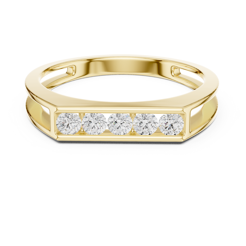 Mens Ring SBMR(16)@7 - Yellow Gold - Image