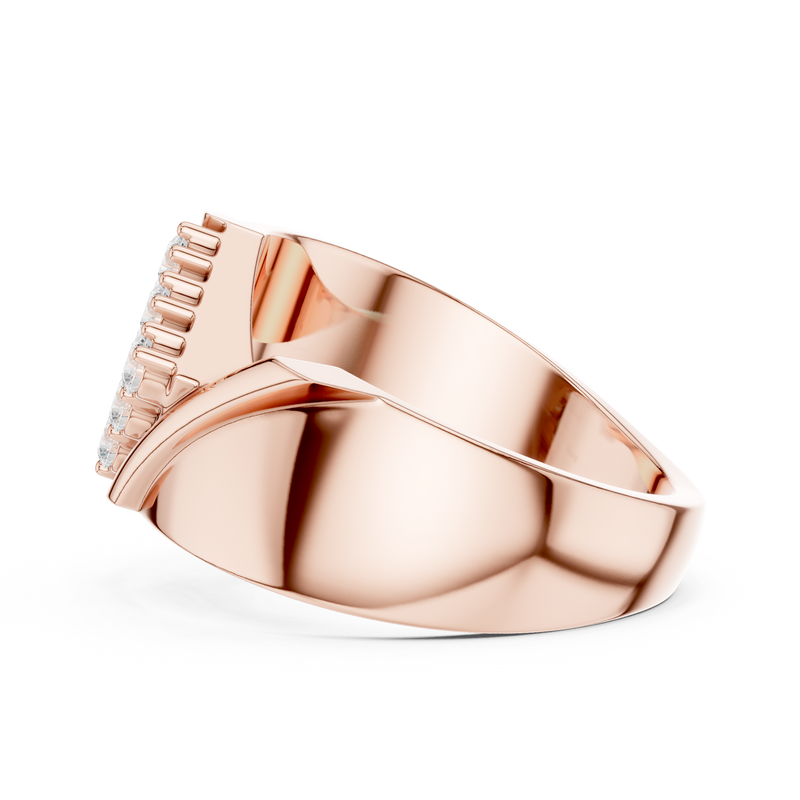 Mens Ring SBMR(17) - Rose Gold - Image