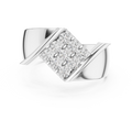 Mens Ring SBMR(17) - White Gold - Image