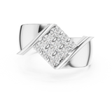 Mens Ring SBMR(17)@7 - White Gold - Image