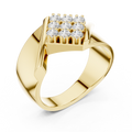 Mens Ring SBMR(17) - Yellow Gold - Image