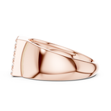 Mens Ring SBMR(18)@7 - Rose Gold - Image