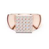 Mens Ring SBMR(18)@7 - Rose Gold - Image