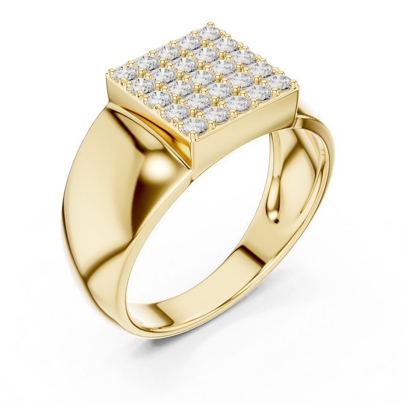 Mens Ring SBMR(18)@7 - Yellow Gold - Image