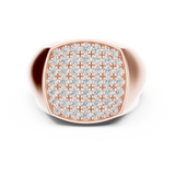 Mens Ring SBMR(1)@7 - Rose Gold - Image