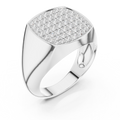 Mens Ring SBMR(1) - White Gold - Image