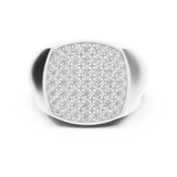 Mens Ring SBMR(1) - White Gold - Image