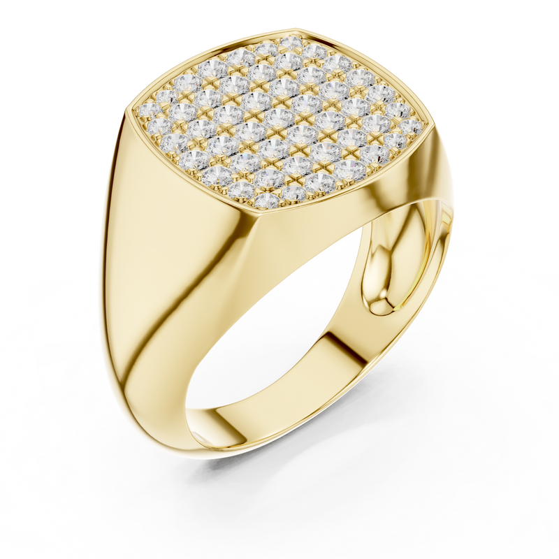 Mens Ring SBMR(1)@7 - Yellow Gold - Image