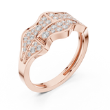 Mens Ring SBMR(20)@7 - Rose Gold - Image