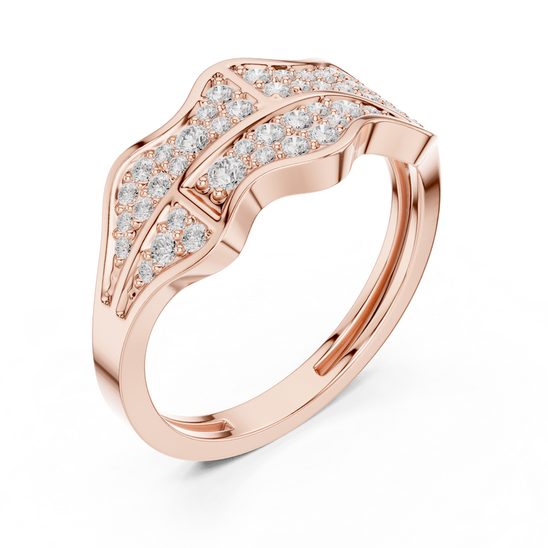 Mens Ring SBMR(20)@7 - Rose Gold - Image
