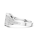 Mens Ring SBMR(20)@7 - White Gold - Image