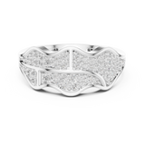 Mens Ring SBMR(20)@7 - White Gold - Image