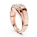Mens Ring SBMR(21)@7 - Rose Gold - Image