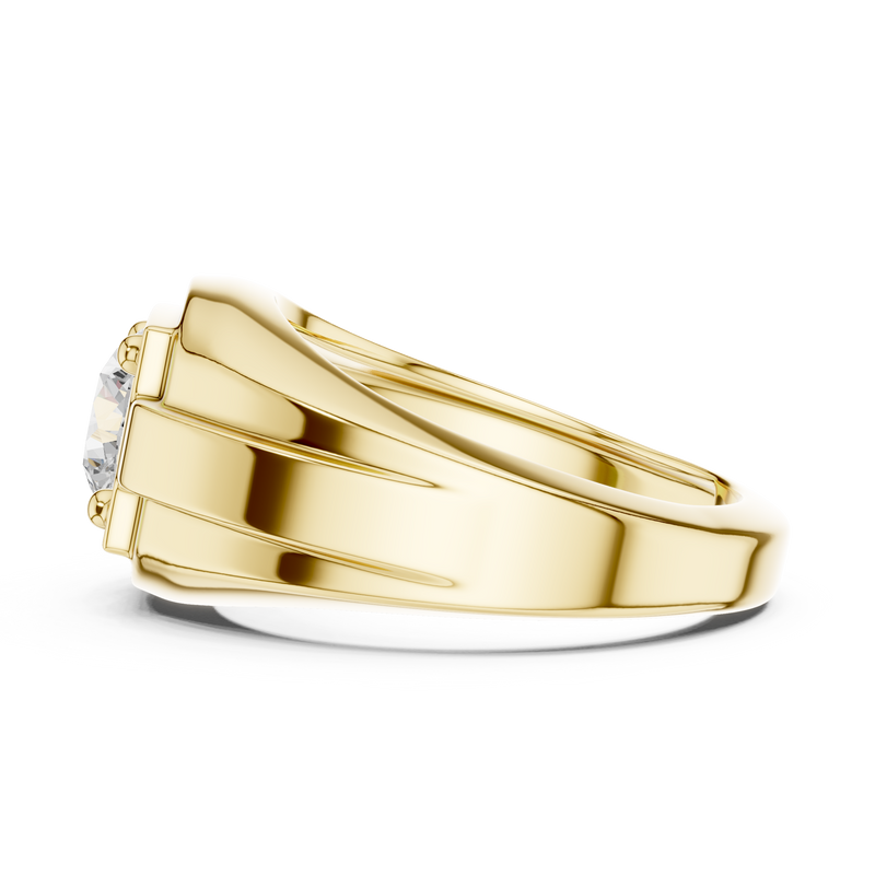 Mens Ring SBMR(21) - Yellow Gold - Image