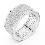 Mens Ring SBMR(22)@7 - White Gold - Image