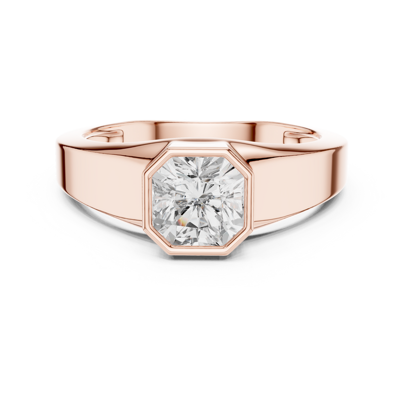 Mens Ring SBMR(23)@7 - Rose Gold - Image