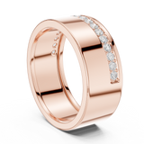 Mens Ring SBMR(25) - Rose Gold - Image