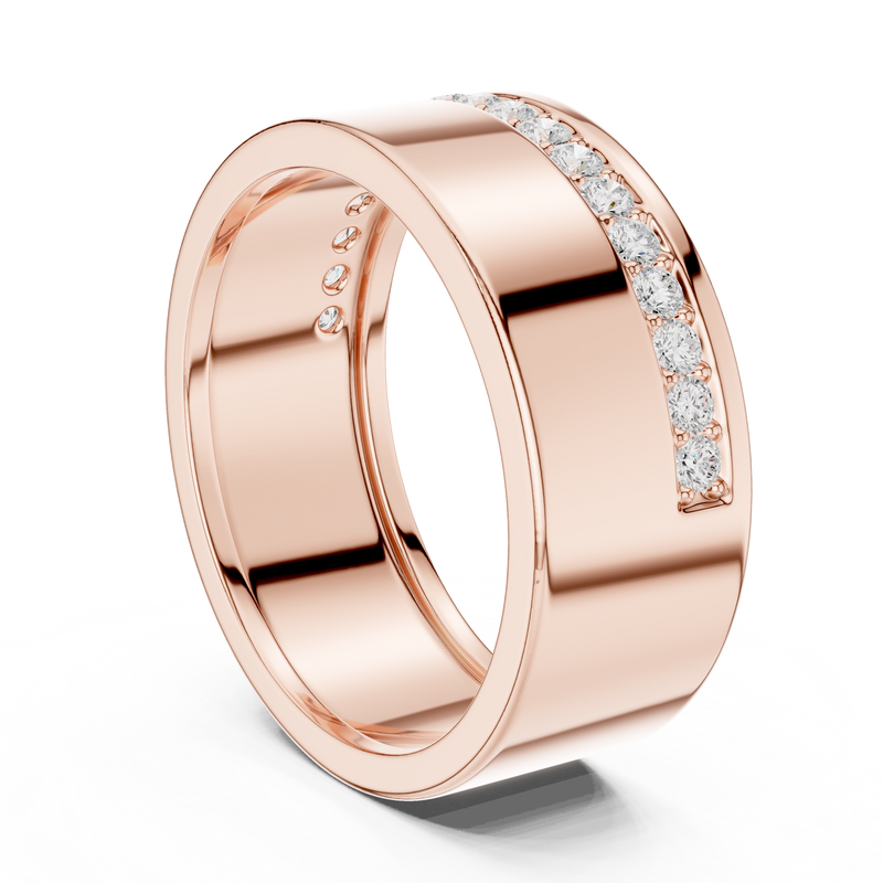 Mens Ring SBMR(25) - Rose Gold - Image