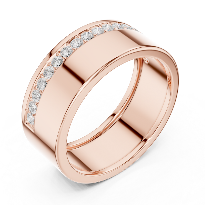 Mens Ring SBMR(25) - Rose Gold - Image