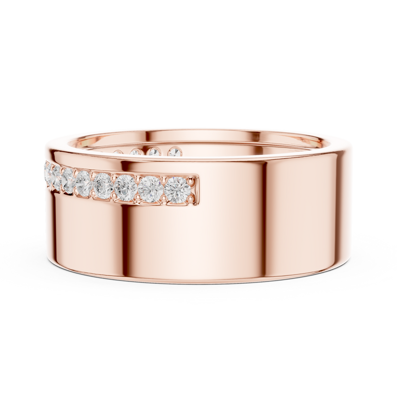 Mens Ring SBMR(25)@7 - Rose Gold - Image