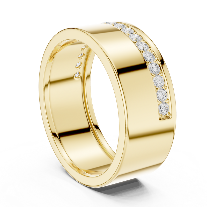 Mens Ring SBMR(25) - Yellow Gold - Image