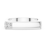 Mens Ring SBMR(26)@7 - White Gold - Image