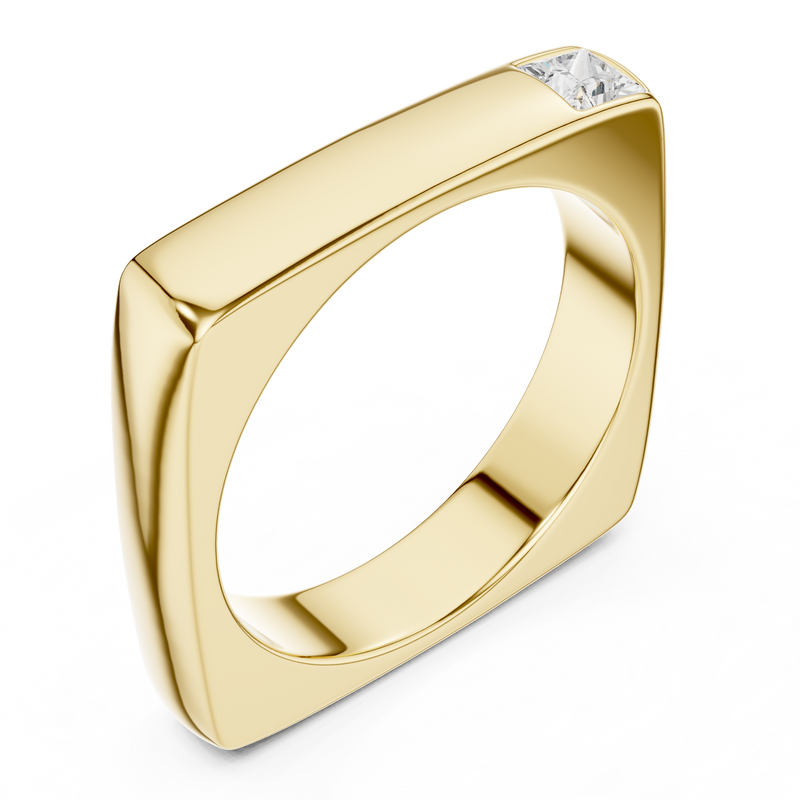 Mens Ring SBMR(26)@7 - Yellow Gold - Image