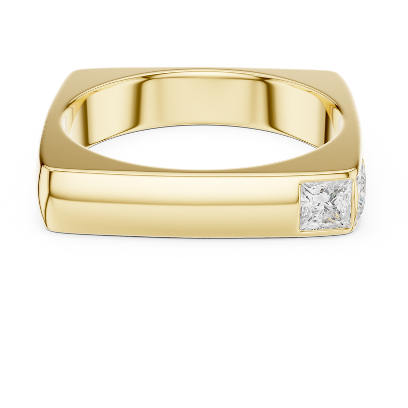 Mens Ring SBMR(26)@7 - Yellow Gold - Image