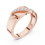 Mens Ring SBMR(27)@7 - Rose Gold - Image