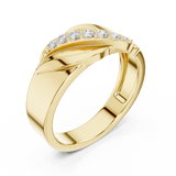 Mens Ring SBMR(27)@7 - Yellow Gold - Image