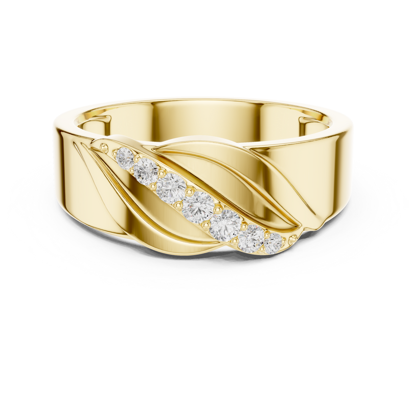 Mens Ring SBMR(27)@7 - Yellow Gold - Image