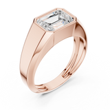 Mens Ring SBMR(28)@7 - Rose Gold - Image