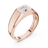 Mens Ring SBMR(29)@7 - Rose Gold - Image