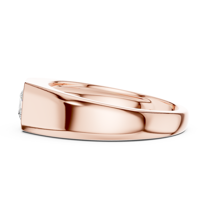 Mens Ring SBMR(29)@7 - Rose Gold - Image