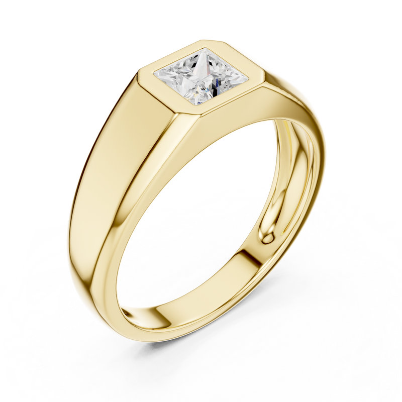 Mens Ring SBMR(29)@7 - Yellow Gold - Image