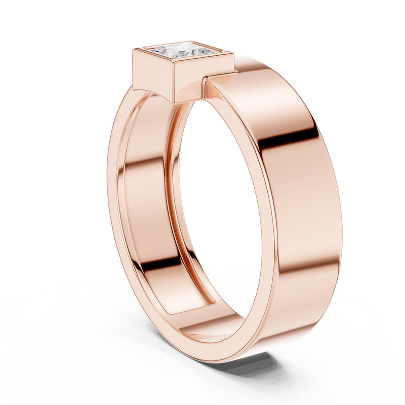 Mens Ring SBMR(2) - Rose Gold - Image