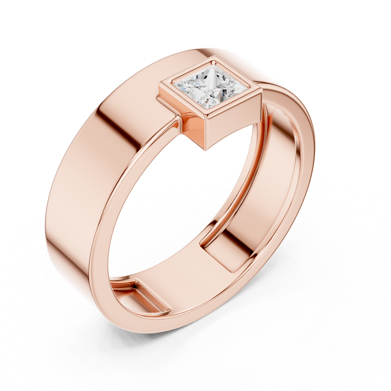 Mens Ring SBMR(2) - Rose Gold - Image