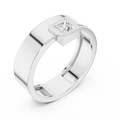 Mens Ring SBMR(2) - White Gold - Image