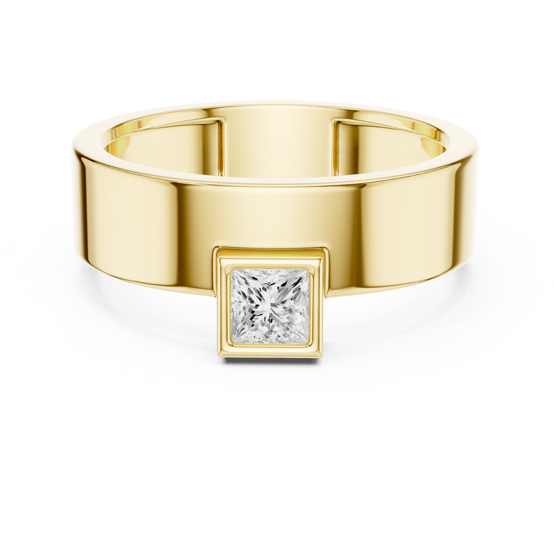 Mens Ring SBMR(2) - Yellow Gold - Image