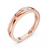 Mens Ring SBMR(32)@7 - Rose Gold - Image