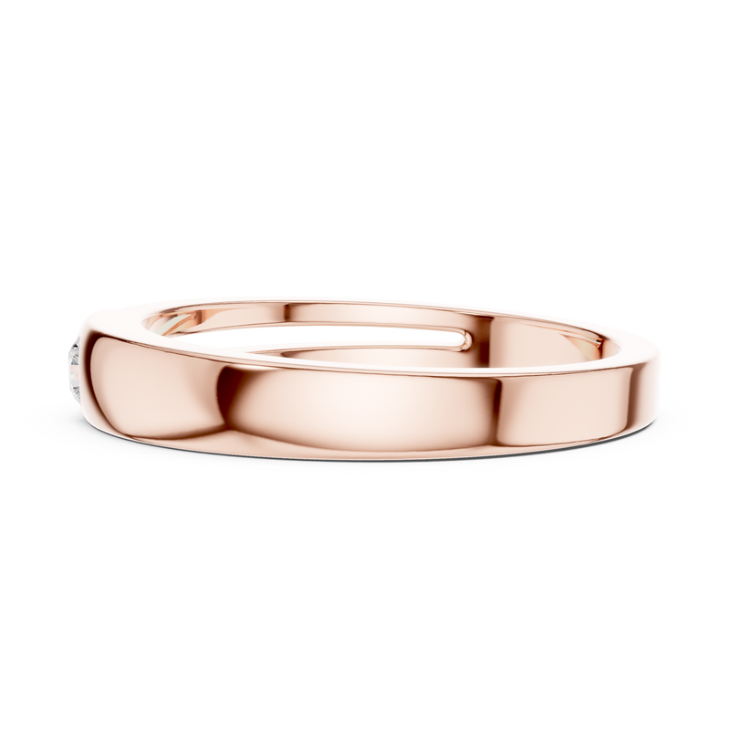 Mens Ring SBMR(32)@7 - Rose Gold - Image