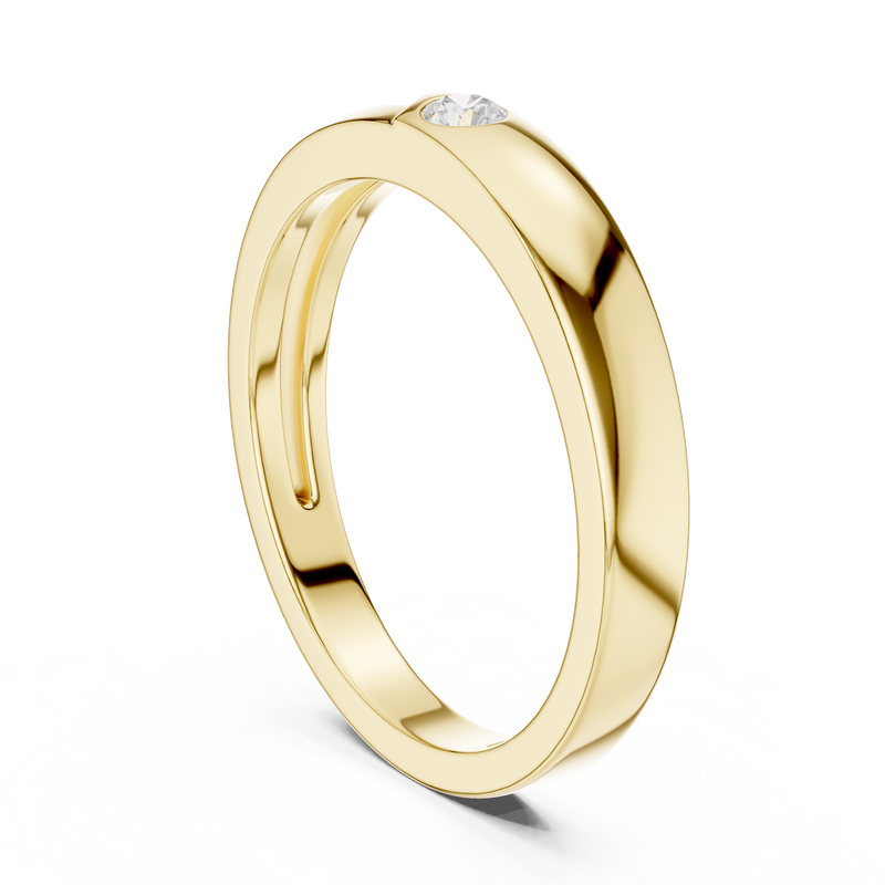 Mens Ring SBMR(32)@7 - Yellow Gold - Image
