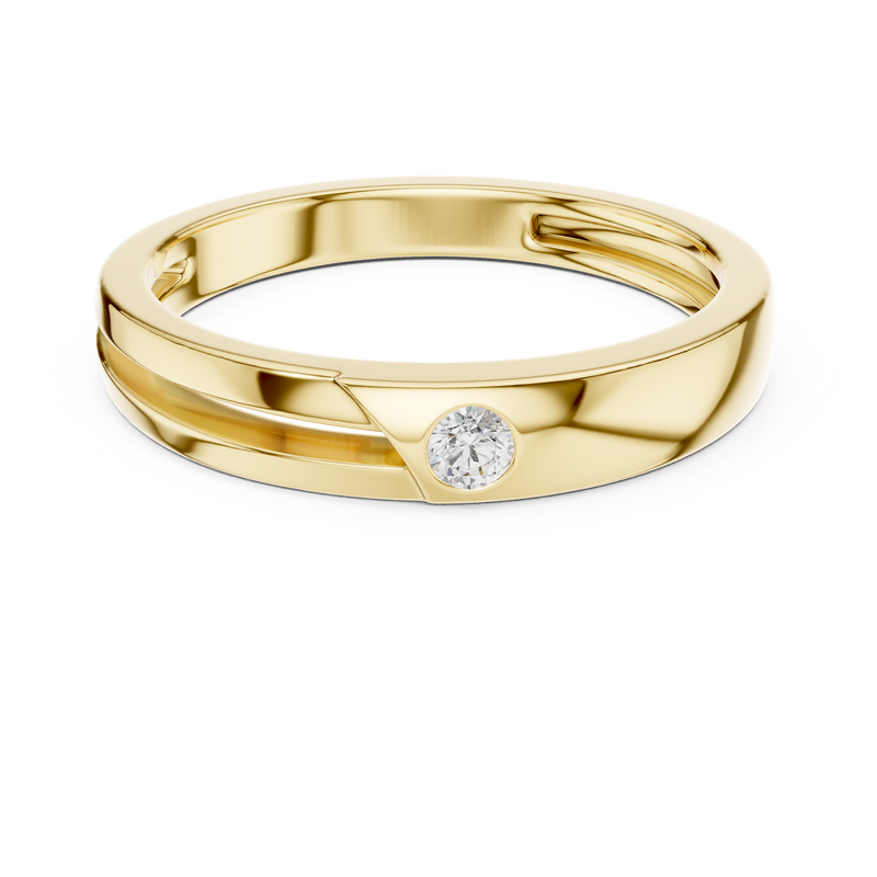 Mens Ring SBMR(32)@7 - Yellow Gold - Image